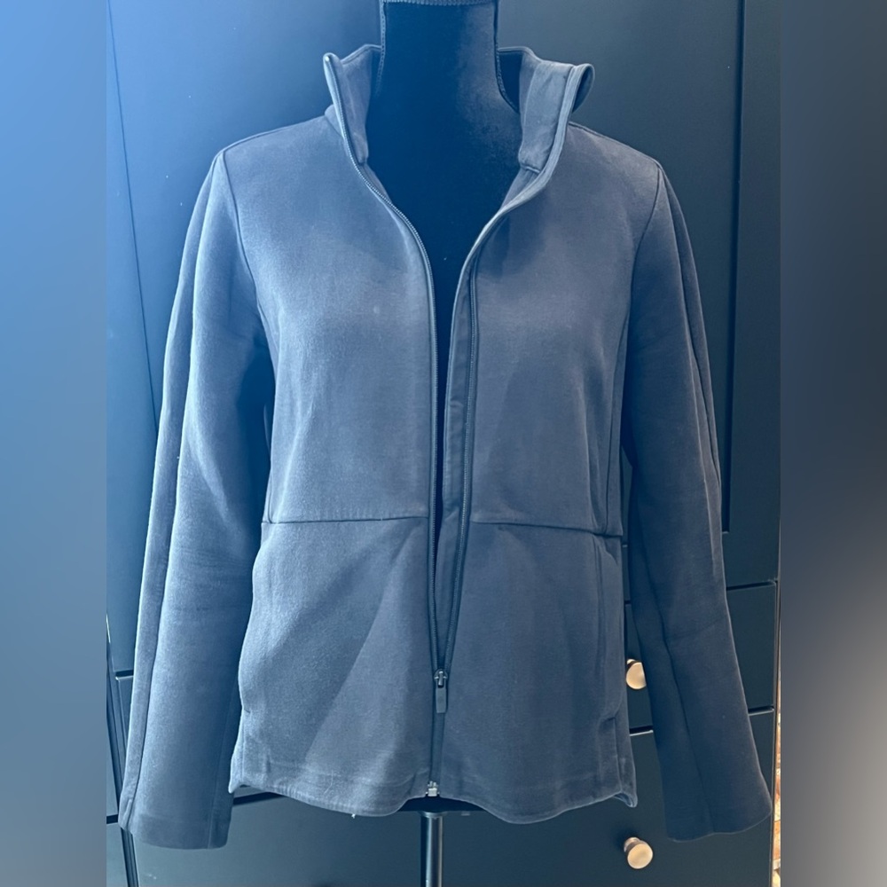 Vintage Lululemon Black Scuba Jacket / Size 10